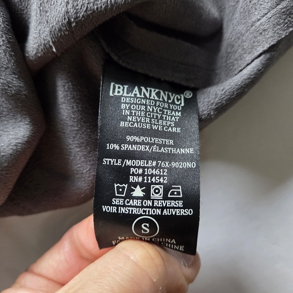Blank NYC Faus Suede Jacket - Picture 8 of 8
